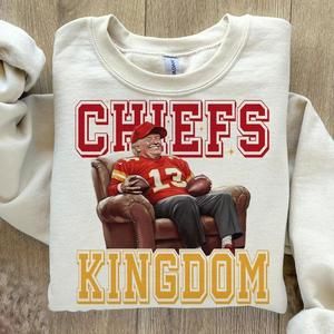 Chiefs Trump Football Kansas City Trump Football Trump Won Sweatshirt